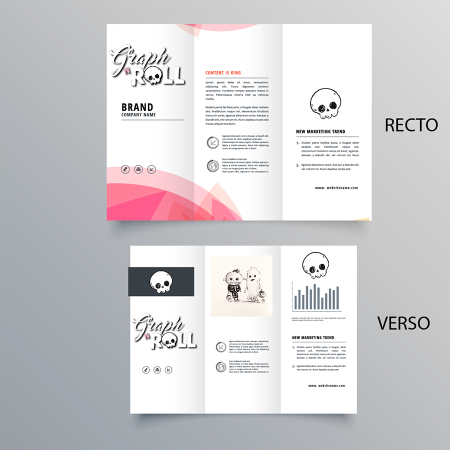 3pages flyer 3 pages recto verso